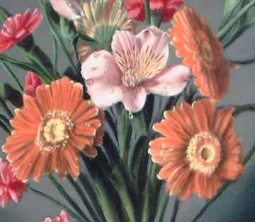 gerber daisy painting