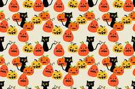 Cute Halloween Pumpkin and Black Cat Graphic by thanaporn.pinp · Creative Fabrica, halloween cats cute HD wallpaper