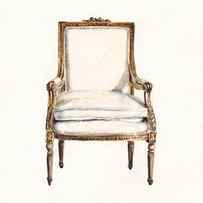 Louis XVI Armchair by Jazmin Angeles