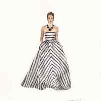 Striped Glamour by Jazmin Angeles