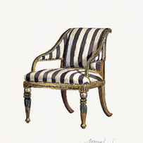 Neoclassical Armchair by Jazmin Angeles