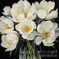White Tulips by Mindy Sommers