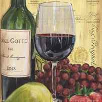 Red Wine and Pear by Debbie DeWitt