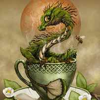 Tea Dragon by Stanley Morrison