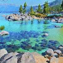 Lake Tahoe - 03 by AM FineArtPrints