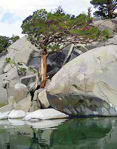 Wall Art - Painting - Wind, Water and Granite by Brad Burns