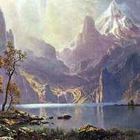 Lake Tahoe by Albert Bierstadt