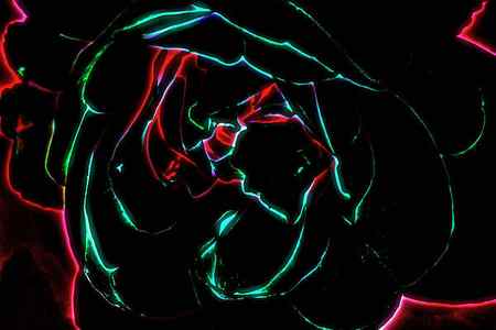 Wall Art - Photograph - Neon Glow In The Dark 02 by Eva Bane