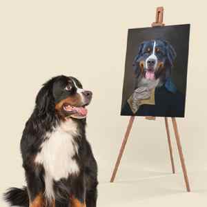 Custom pet portraits on canvas | Pop Your Pup