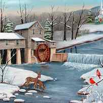 Pigeon Forge In The Winter by Arie Reinhardt Taylor