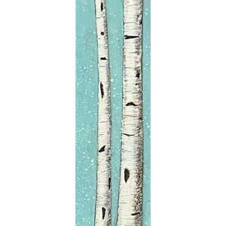 Peaceful Silence, encaustic birch tree painting by Brenda Walker at Effusion Art Gallery in Invermere