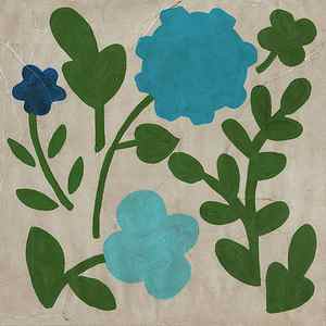 Wall Art - Painting - Four Leaf Clover I by Chariklia Zarris