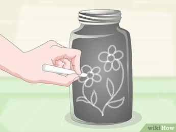 Step 5 Create a customizable jar with chalkboard paint.