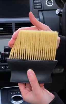 A cleaning guru has shown off a quick and cheap way to clean car interiors