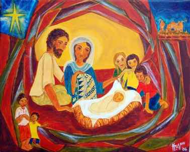 Malaysian nativity