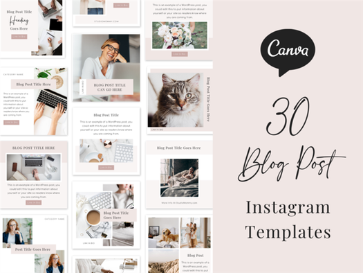 Blog Post Instagram Templates