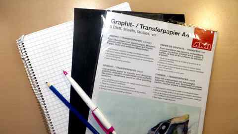 graphite transfer paper