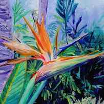 Tropical Bird of Paradise by Marionette Taboniar