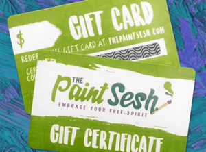 The Paint Sesh Gift Cards