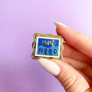 Art Nerd Enamel Pin