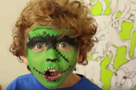 7 quick, easy face paint tutorials for kids this Halloween: Great last-minute costume trick.