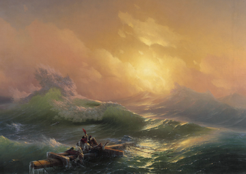 The Ninth Wave by Ivan Aivazovsky