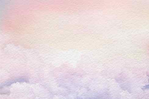 faded pastel clouds