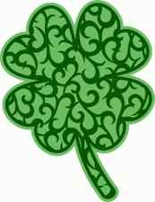 Shamrock st patrick clipart 4