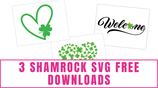 If you make crafts using a Cricut or another similar machine then grab these shamrock SVG free downloads to make St. Patrick