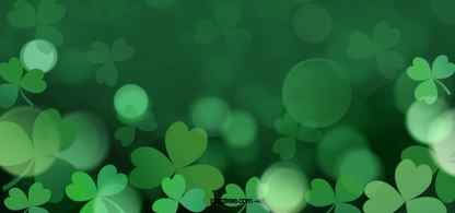 shamrock fantasy romantic background, Wallpaper, St Patricks Day, Clover Background image