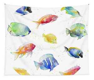 Tropical Fish Tapestries