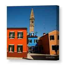 Burano Italy II Canvas Print / Canvas Art by Louise Fahy