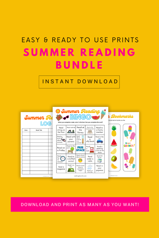 summer reading bundle for kids