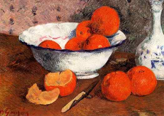 Paul Gauguin, Still Life With Oranges, 1881