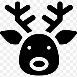 Reindeer Computer Icons Horn, deer head, antler, animals png thumbnail
