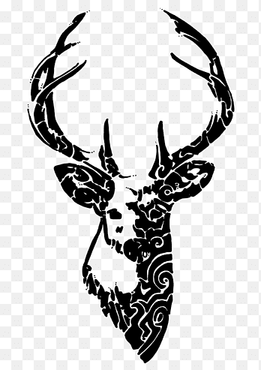 Deer Bacup Cricket Club Paper Sticker Decal, deer head, antler, mammal png thumbnail