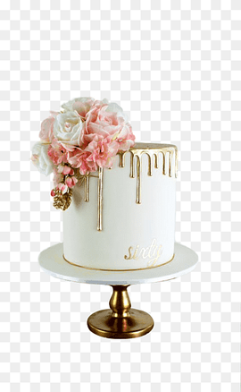 pink and white roses in white vase, Wedding cake Birthday cake Cream Dripping cake, Rose Cake, food, baking, wedding png thumbnail