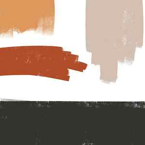 Wall Art - Mixed Media - Terracotta Strokes 3 - Contemporary Abstract Painting - Minimal, Modern - Brown, Burnt Orange, Beige by Studio Grafiikka
