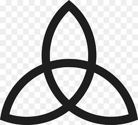 Celtic knot Triquetra, symbol, angle, triangle, triquetra png thumbnail