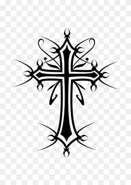 Celtic cross Christian cross Drawing Gothic fashion, vampires, symmetry, cross, flower png thumbnail