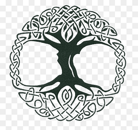 Tree of life Tattoo Celtic knot Celts Celtic sacred trees, tree, monochrome, head, celts png thumbnail