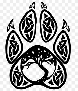 Celts Tree of life Celtic knot Celtic sacred trees World tree, Puppy Paw, paw, monochrome, symmetry png thumbnail