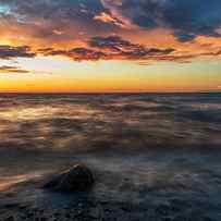 Lake Ontario Sunset 2 by Mark Papke