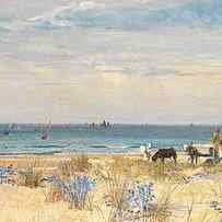 Harvesting the Land and the Sea by William Lionel Wyllie