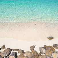 Sea, Sand and rocks by Bernd Hartner