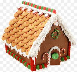 Gingerbread house Christmas, Gingerbread s, food, christmas Decoration, gingerbread House png thumbnail
