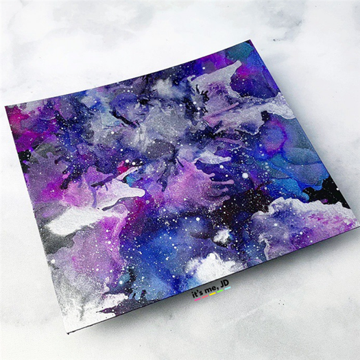 MORE Easy Ways To Create A DIY Galaxy Background, Alcohol Ink