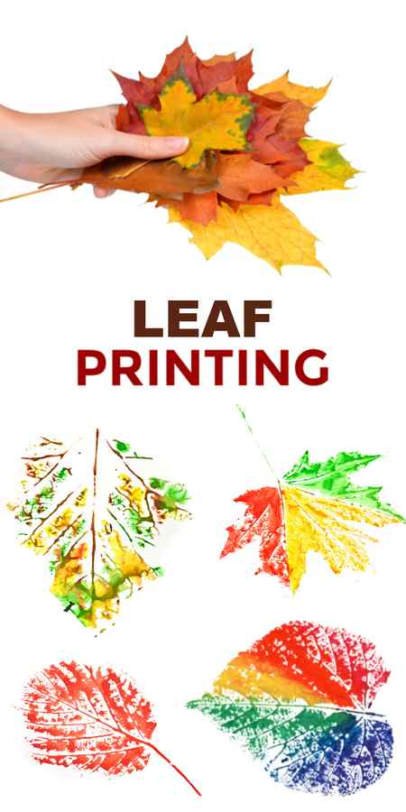 Fun & creative ways for kids to paint with leaves. Fall leaf crafts for preschool and elementary. #leafart #leafpainting #leafprintart #leafpaintingforkids #leafpaintingdiy #leafcrafts #leafcraftsforkids #leafcraftspreschool #leafartprojectsforkids #leafprinting #fallcrafts #growingajeweledrose #activitiesforkids