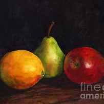 Still Life with Fruit by Hailey E Herrera