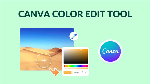 Eyedropper tool in Canva, color picker canva, color picker tool in canva, canva color picker, how to use color picking in canva, canva color code